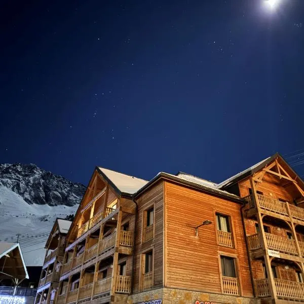 Austral - Appartement 6 personnes - La Mongie、ラ・モンジーのホテル