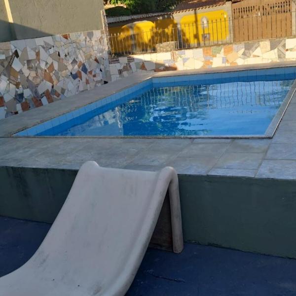 Casa com piscina churrasqueira Wi Fi 500m da praia do boi Arubinha - Foto 4
