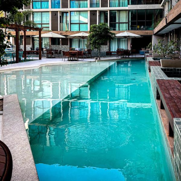 SH110 - Studio no centro com piscina, SPA e academia by Oasis Ferias
