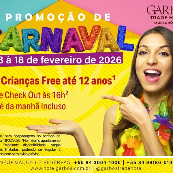 Garbos Trade Hotel, hotelli kohteessa Mossoró