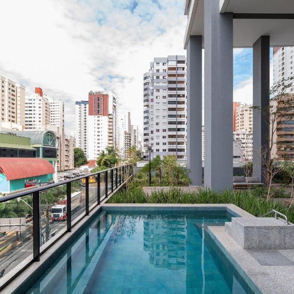 Opus Gyro Vaca Brava |Alto Padrão| Wi-Fi | Garagem| Portaria 24H| Prédio com Rooftop incrível - Foto 4