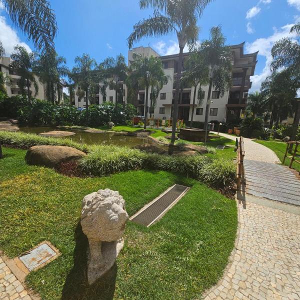 LIFE RESORT, A BEIRA DO LAGO PARANOÁ, CONDOMÍNIO COMPLETO, RESTAURANTE, LAVANDERIA, ACADEMIA, ACESSO AO LAGO, APTO COM WI-FI, SMART TV, AR CONDICONADO, GELADEIRA By REI DOS FLATS - Foto 4