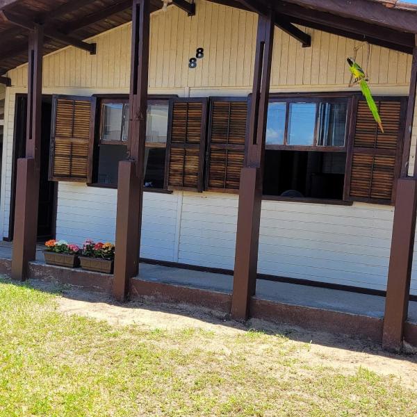 Casa aconchegante pé na areia