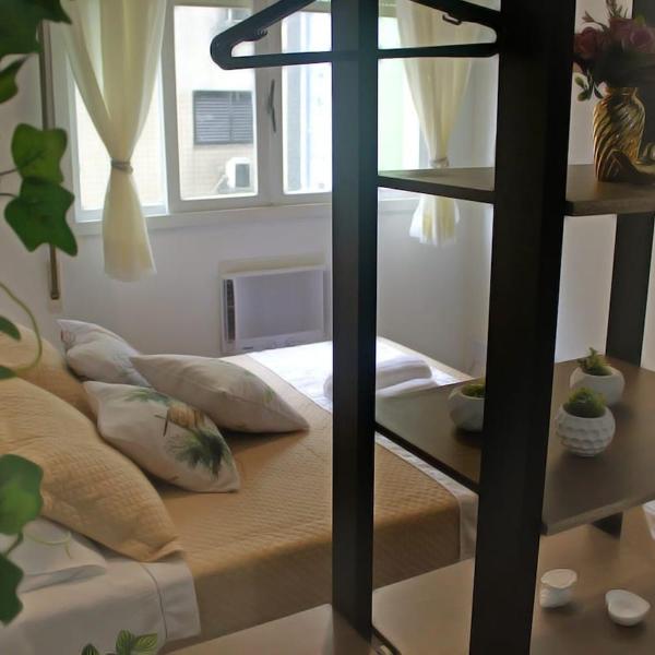 Studio pé na areia Santos -Wifi rápido - vaga rotativa - Foto 3