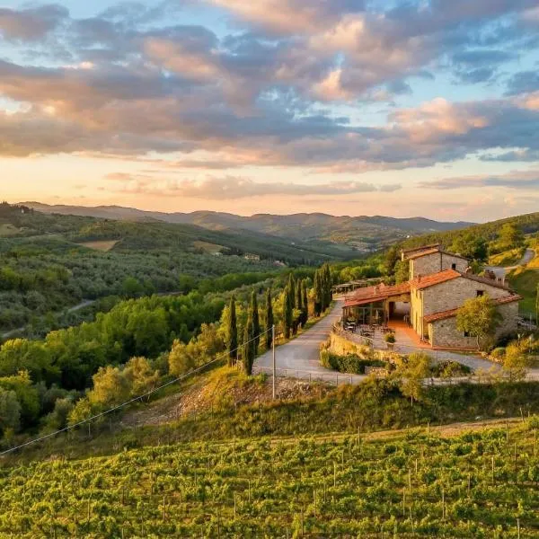 Gaiole in Chianti में, होटल Borgo Le Noci Chianti Retreat & Pool