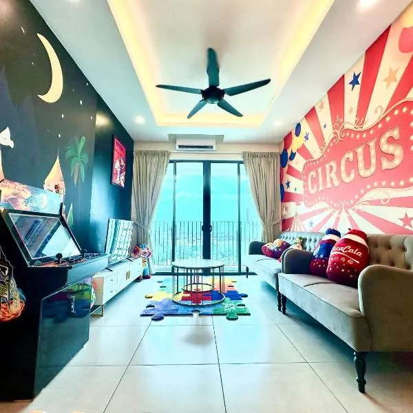 JOVIAL Modern Cozy Homestay `Meritus Perai, viešbutis mieste Perajus