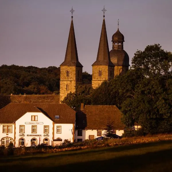 Viesnīca Klosterkrug Marienmünster pilsētā Marienmünster