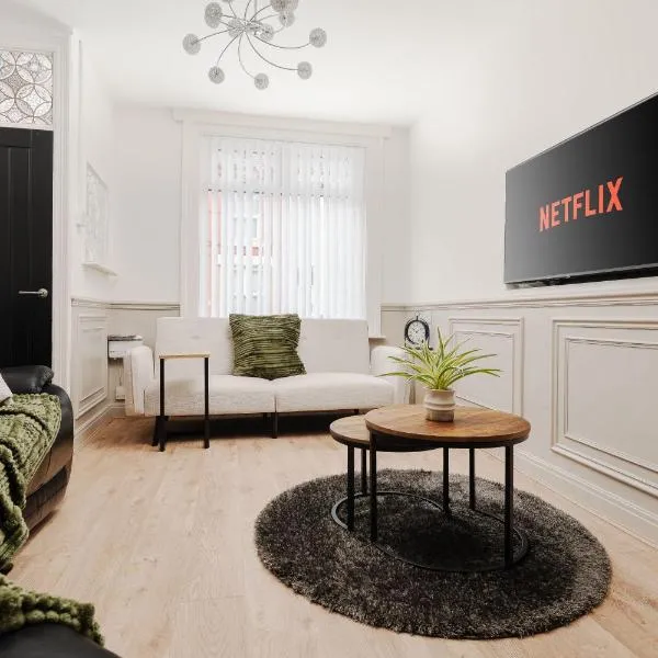 Anfield 3 Mins Superfast WiFi Washer SofaBed, khách sạn ở Liverpool
