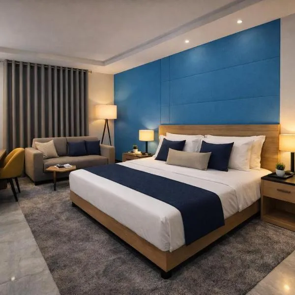 नई दिल्ली में, होटल Hotel Global Wave By The Rise