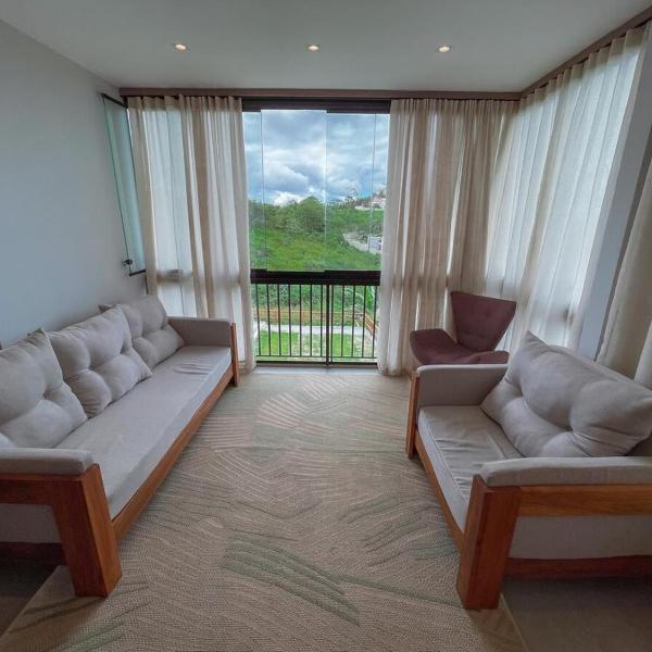 Apartamento com vista para a Serra