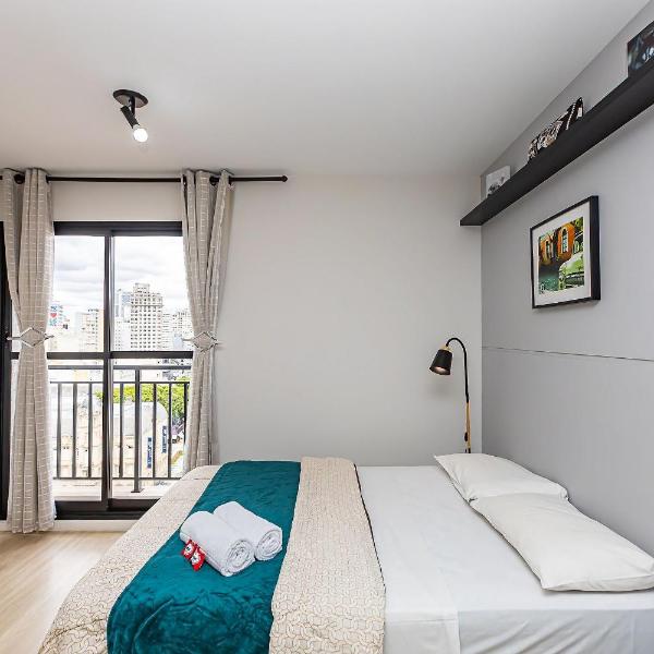 Studio p/ 4 pessoas com vista do Centro - ALL1402