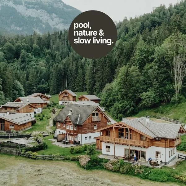 Haus im Ennstal में, होटल Luxury Chalets Gradenbach near Schladming
