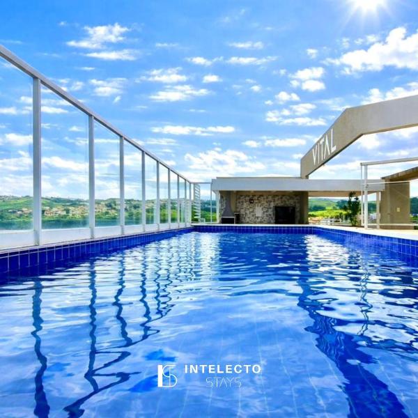 Blue Park Residencial, Churrasq, Terraço com Pisicna