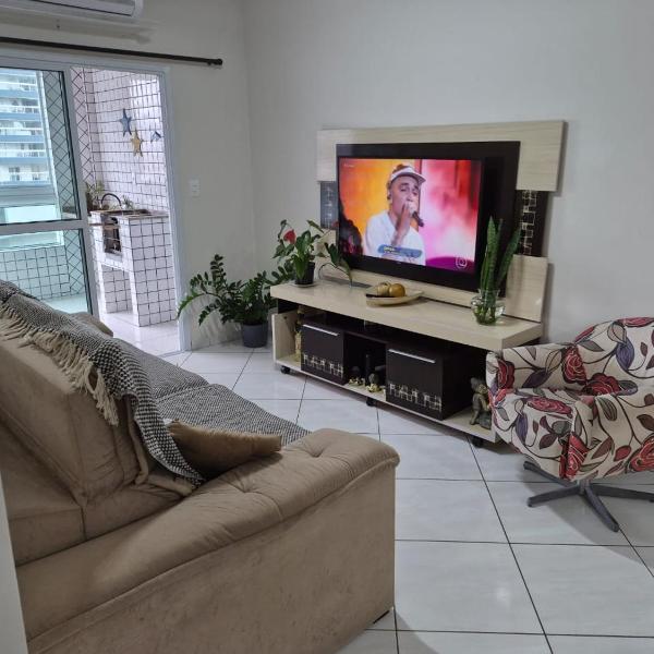 Apartamento 2 quartos Praia Grande Ocian com Garagem