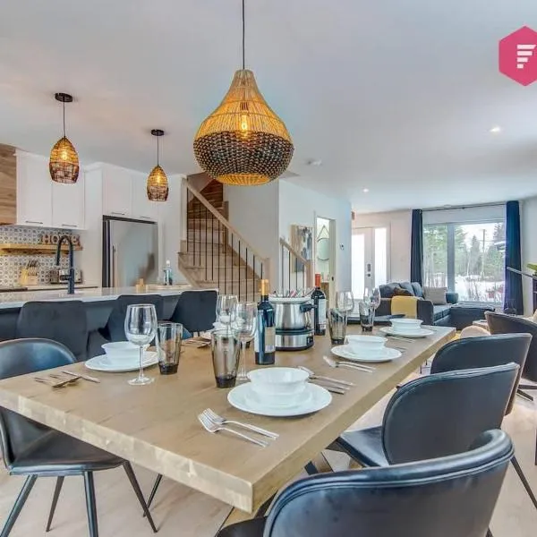 Le Blanc Bouleau de Portneuf / Private Hot tub, hótel í Pont-Rouge