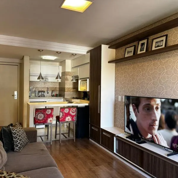 Apto no Hotel Pet Friendly Garagem Piscina, hotel a Curitiba