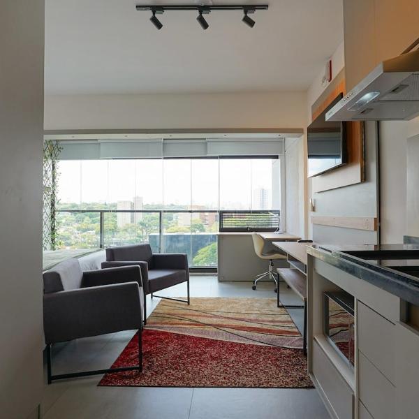 SB 904 · Studio Premium c/ Home Office • Metrô Brooklin