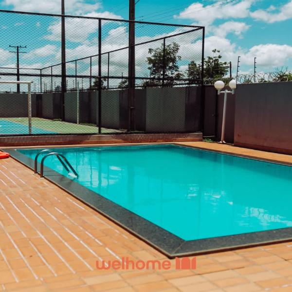 Apto em Campo Grande com Piscina e churrasqueira