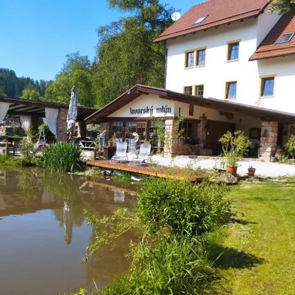 Penzion Javorský mlýn، فندق في لازني بيلوهراد