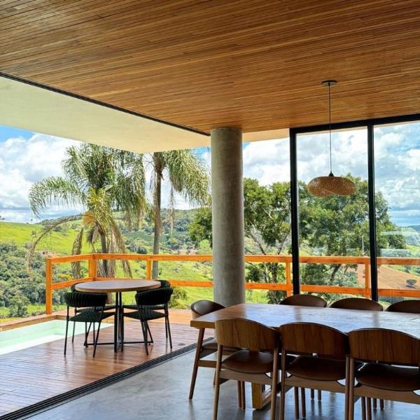 Casa de Campo com Vista da Serra da Mantiqueira e Piscina - Foto 3