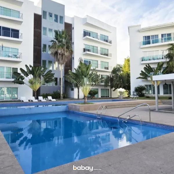 Mazatlán में, होटल Departamento Isla Marina Mazatlán con alberca