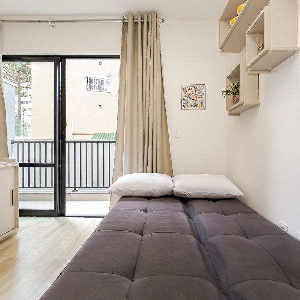 Studio Completo e Moderno com SmartTv, sofa cama, Ac e Wi Fi - Foto 5