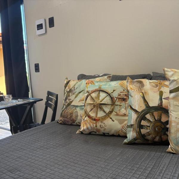 Cabine conteiner na Praia