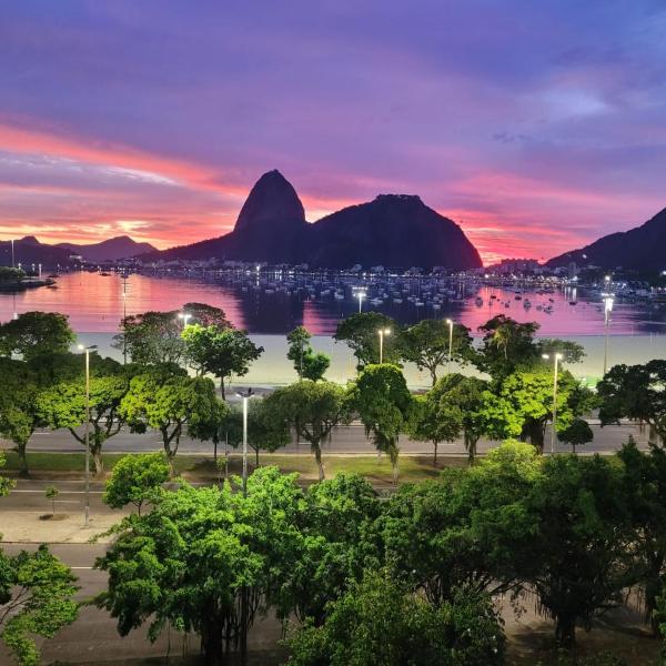 Studio com vista para o Pão de Açúcar