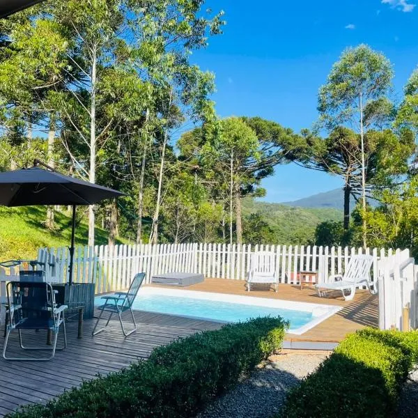 Pousada Reserva Verde com piscina privada com vista para a serra Studio térreo, hotel in Quatro Barras