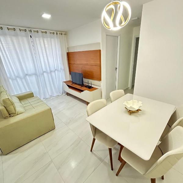 Melhores Flats - 2 quartos, 1 suíte, 350m do mar