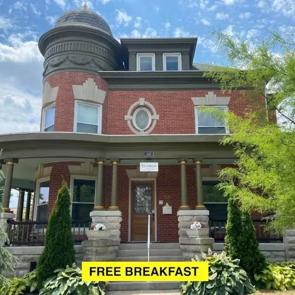 The Victorian Guesthouse Bed & Breakfast, hotel en Delphos
