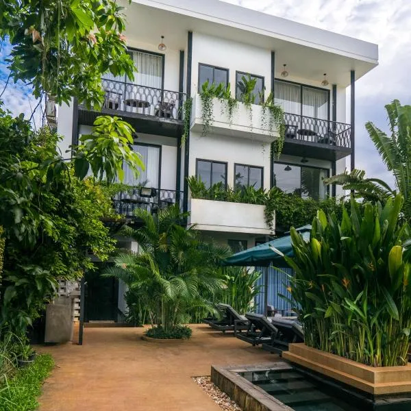 Villa Sun - Boutique Hotel, hotell i Siem Reap
