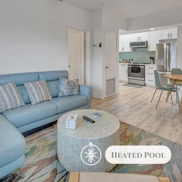 One-bedroom Suite Heated pool Dock Access Quiet Neighborhood SaltAire Three RESlDENCES, hotell Fort Lauderdales