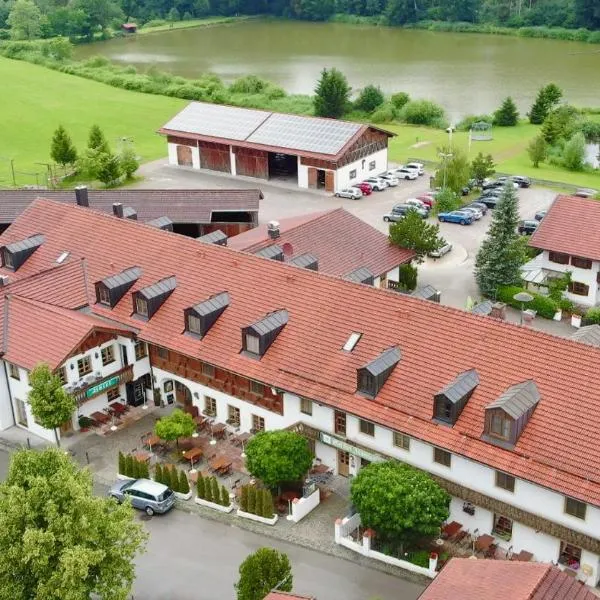 Gasthof & Hotel Jägerwirt, viešbutis mieste Aufhofenas