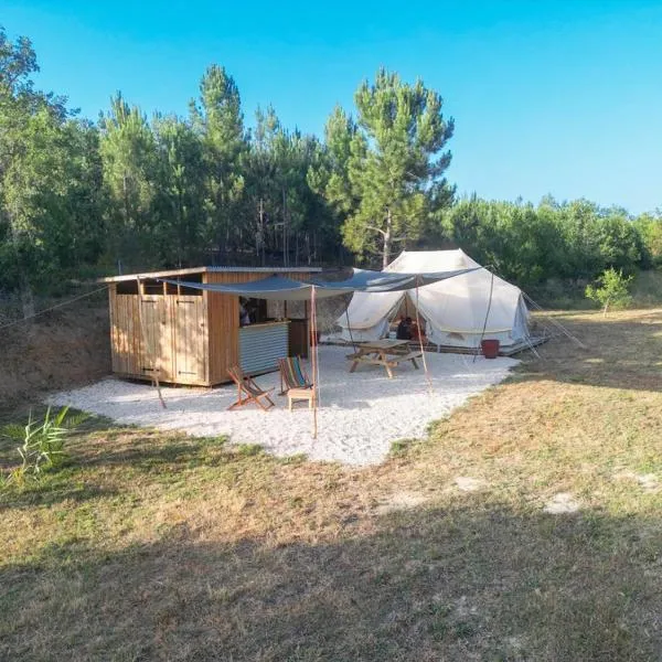 Tente Glamping sans vis à vis, nature & calme, côte Vicentine, Hotel in Rogil