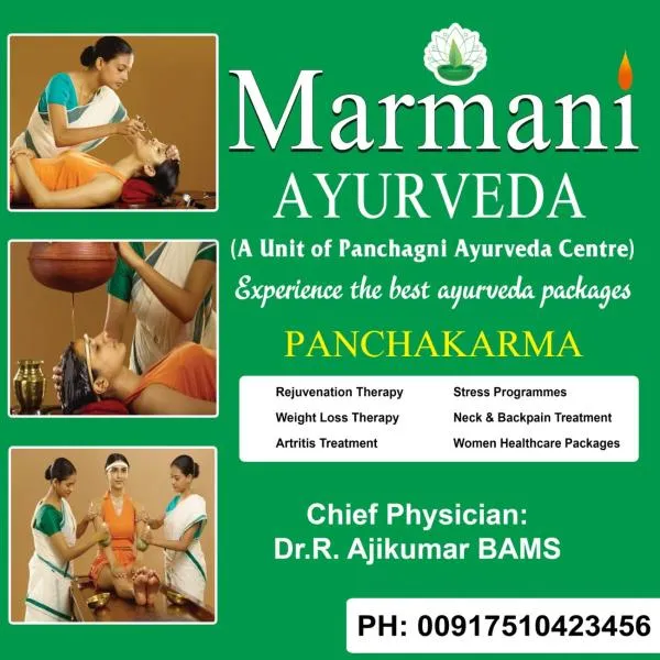 EVA AYURVEDIC beach hotel, hotel v destinácii Varkala