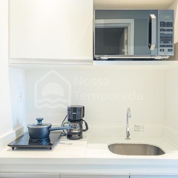 Flat Bossa Nova Cabo Frio | Rooftop, Piscina e Sauna na Passagem, a 600m da Praia do Forte - Foto 5