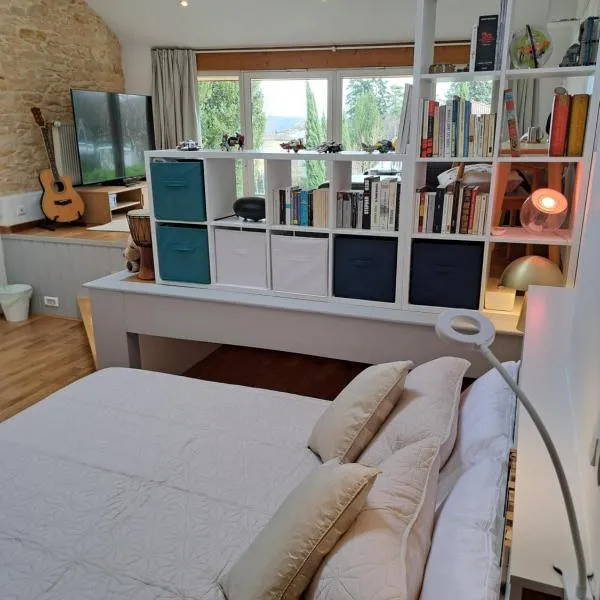 L'estrade des Alpes 45m2 petit-déjeuner inclus, hotel a Saint-Alban-de-Roche