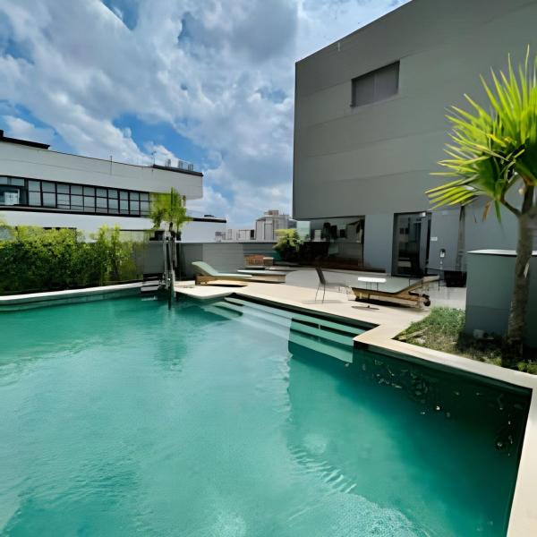 Aconchego a 8min Paulista, Piscina rooftop, AC