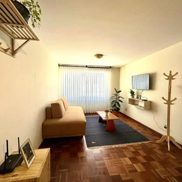 Acogedor departamento en Sopocachi con excelente ubicación, hotel a La Paz