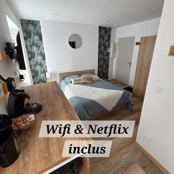 Le Sebastopol- Studio cosy en centre ville de Brioude, hôtel à Brioude