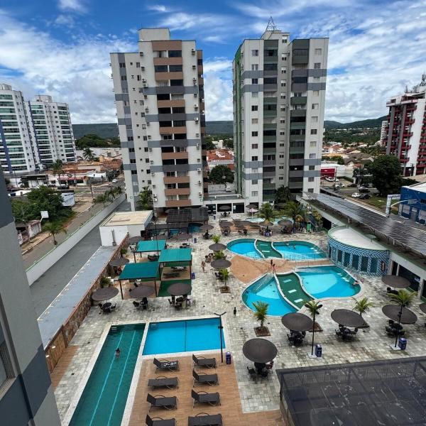 Apto Aquarius - Piscinas Aquecidas, Hidro e Lazer Total - até 5 Pessoas
