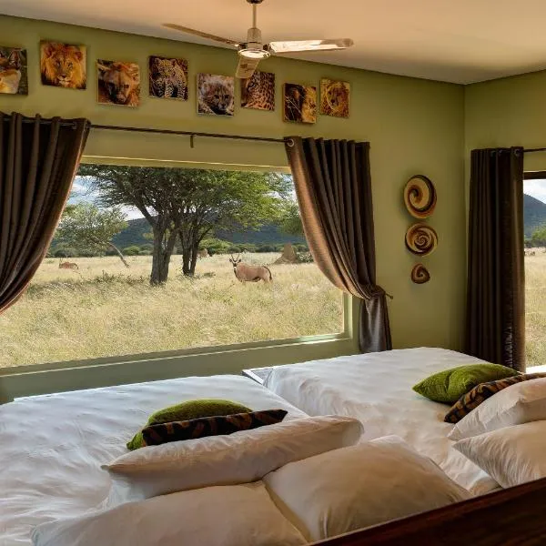 Okonjima Plains Camp, hotel em Otjiwarongo