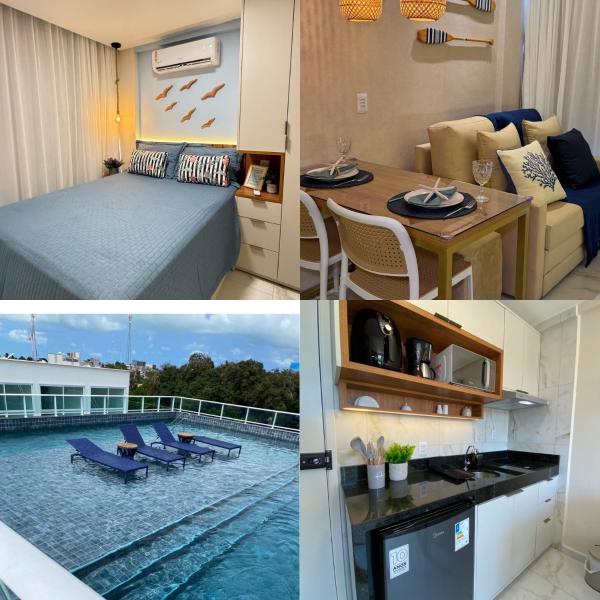 Flat no Centro de Porto de Galinhas -Excelente Localização - próximo as Piscinas Naturais - Harbor Living - Foto 5