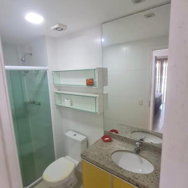 Apto 2 qtos sendo 1 suíte ar cond piscina sauna - Foto 3