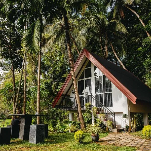 Puwak sewana cabana and resort පුවක් සෙවන: Warakapola şehrinde bir otel