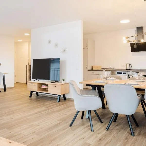 Rent4Living Apartments WLAN I Tiefgarage I nahe dem Zentrum und Therme I Barrierearm, hotell i Bad Kissingen