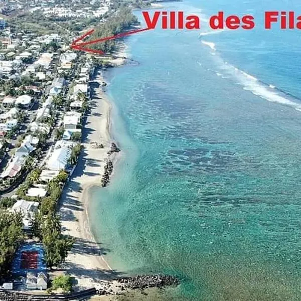 Villa du lagon et des filaos 06,93,70,59,79, hotel a Saint-Leu