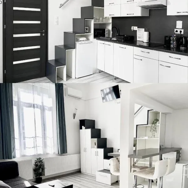 Belvárosi Apartman, hotell i Miskolc