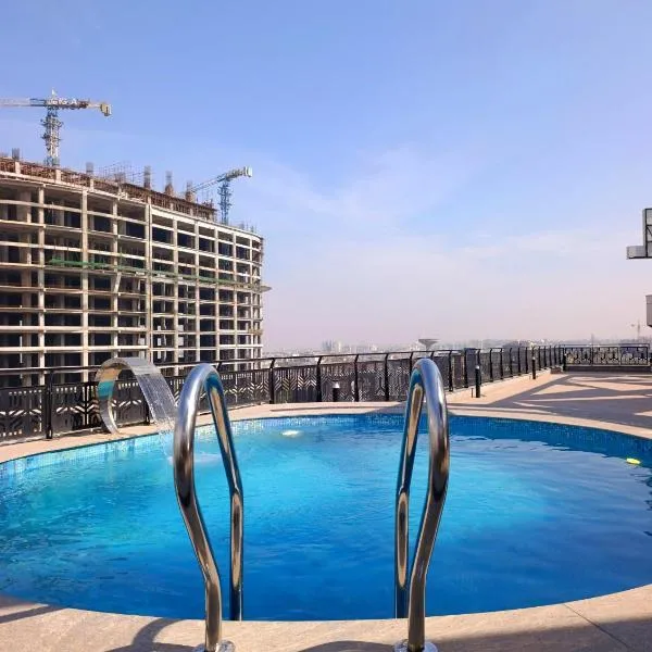 Premium 1BHK Zeta Retreat with Pool Access, viešbutis mieste Islamabadas